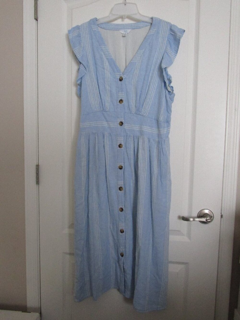 linen blend summer dress